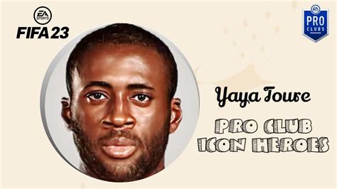 Fifa Pro Club Face Creations Yaya Toure Pro Club Look Alike