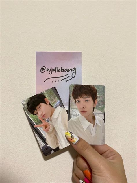 Enhypen Seasons Greetings 2021 Sunoo Heeseung Photocards Hobbies