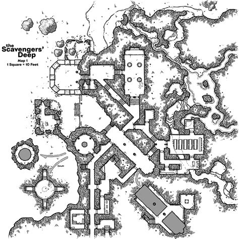 Scavenger’s Deep – Map 1 | Dyson's Dodecahedron