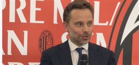 Chi Giorgio Furlani Amministratore Delegato Del Milan Il Nuovo