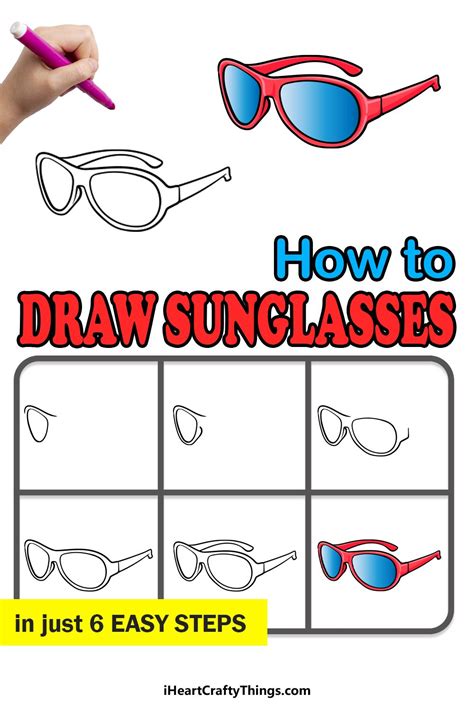 How To Draw Sunglasses A Step By Step Guide Artofit