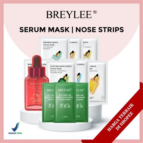 Jual Breylee Sheet Mask Rose Retinol Vitamin C Hyaluronic Acid