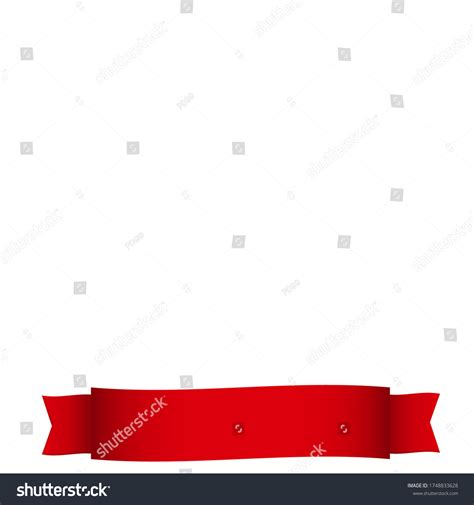 Set Red Ribbon Banner Icon Vector Stock Vector Royalty Free 1748833628