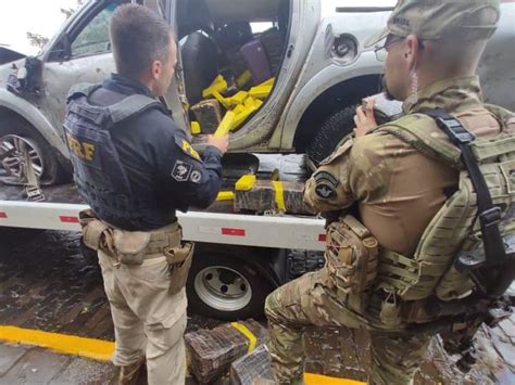 Prf Prende Traficante Tonelada De Maconha Ap S Tentativa De Fuga