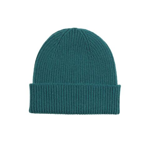 Colorful Standard Merino Wool Beanie Ocean Green