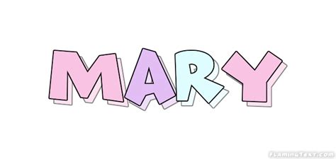 Mary Logo | Free Name Design Tool from Flaming Text