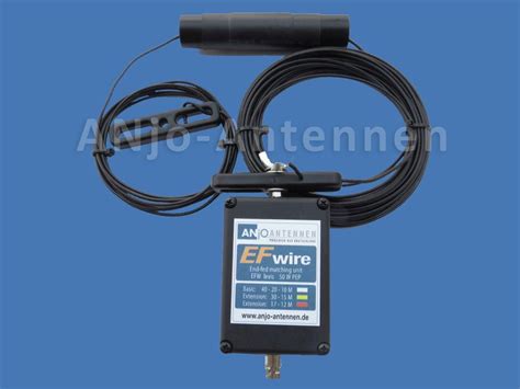 ANjo EFW40 10P 3 Band Multiband Draht Antenne für Camping Urlaub