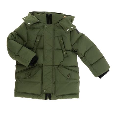 Burberry Outlet Manteau En Nylon Matelass Avec Capuche Manteau