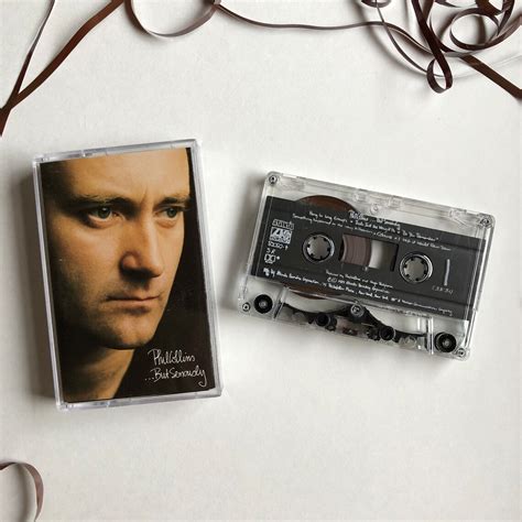 Phil Collins But Seriously Cassette Tape Etsy