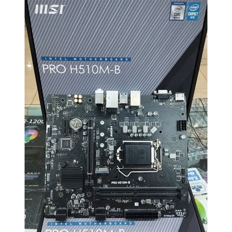 Jual PAKET MSI H510 + i5 10400F | Shopee Indonesia