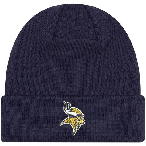 Toddler Minnesota Vikings New Era Purple Basic Cuffed Knit Hat