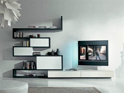 Mueble Modular De Pared Con Soporte Para Tv SIDE 9 By Fimar