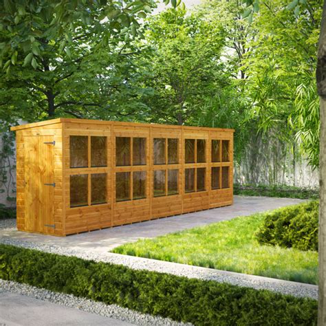 Powersheds Cm X Cm Ger Teschuppen Aus Massivholz Wayfair De