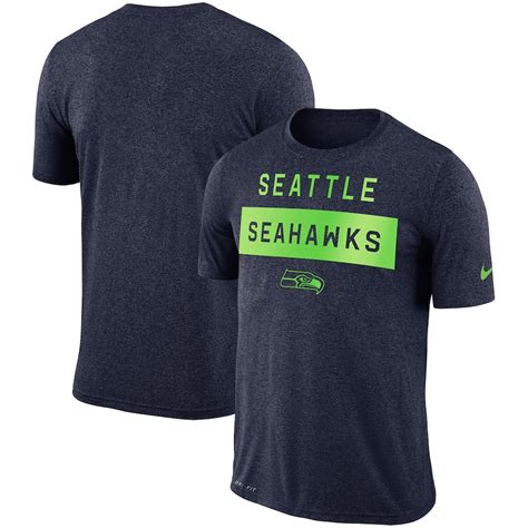 Mens Seattle Seahawks Nike College Navy Sideline Legend Lift