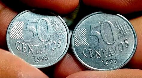 FESTA NO BRASIL HOJE Moeda lendária de 50 centavos avaliada em R 2