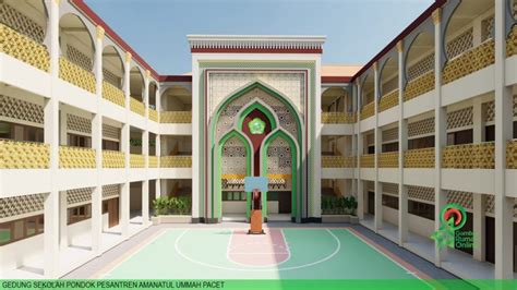 Detail Desain Pondok Pesantren Koleksi Nomer 1