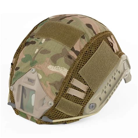 Tactical Camouflage Helmet Cover For Fast Mh Pj Bj Head Circumference