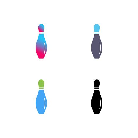 Bowling Pin Vector Icon 25173700 Vector Art at Vecteezy