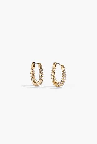 Gold Kara Mini Hoop Earring Earrings Country Road