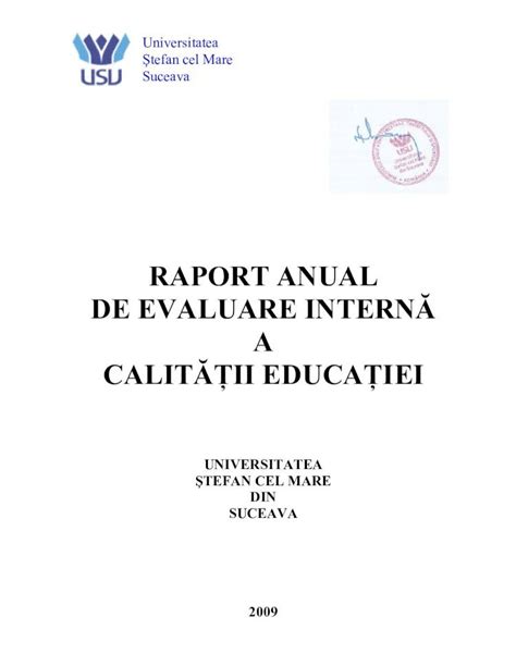 PDF Usv Ro 2 CUPRINS 1 PREZENTAREA SISTEMULUI DE MANAGEMENT AL