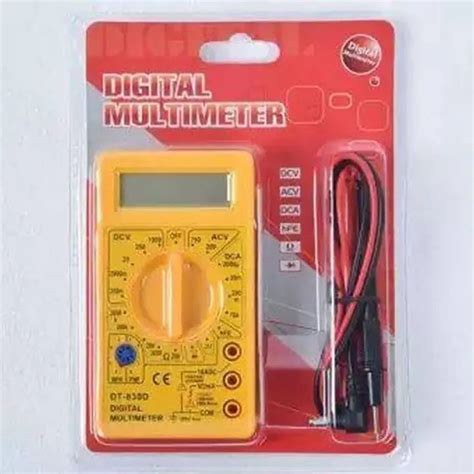 Digital Multimeter Dt D Dmm Voltmeter Voltage Ampere Ohm Meter