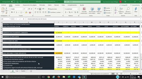 Calculo Isr Mensual Personas Fisicas Actividad Empresarial 2022 Printable Templates Free