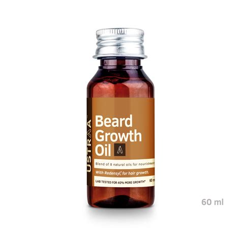 USTRAA Beard Growth Oil | Faster Beard Growth | Sulphate Free