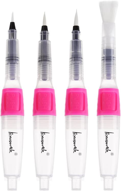 Amazon Ygaohf Pcs Water Brush Pens For Watercolor With Caps