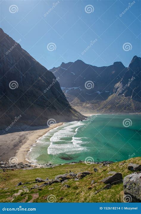 Islands In North Sea On The Horizon From Ferry Terminal Royalty Free