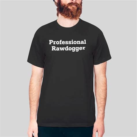 Jidion Merch Professional Rawdogger Shirt | Hotter Tees