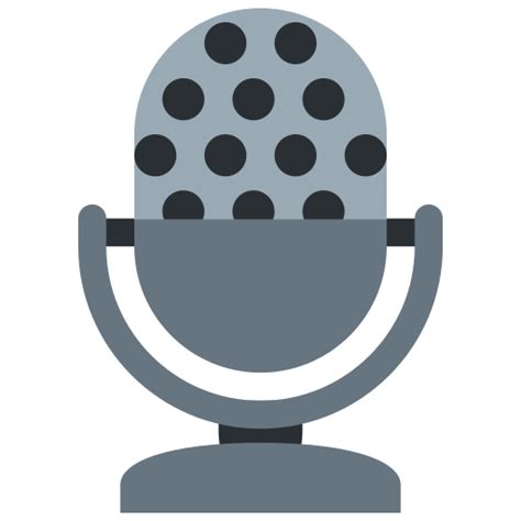 Studio Microphone Emoji Meaning With Pictures From A To Z