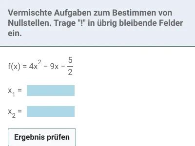 Ganzrationale Funktionen Nullstellen Und Faktorisierung