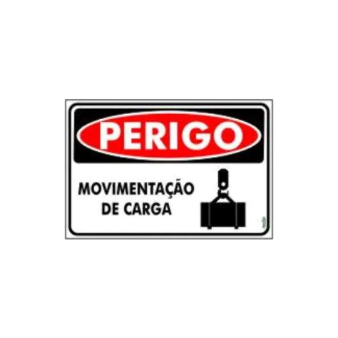 Placa Movimentação de Carga Encartale Sinalseg