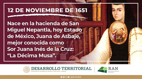 Ran Nacional On Twitter De Noviembre De Naci Sor Juana In S