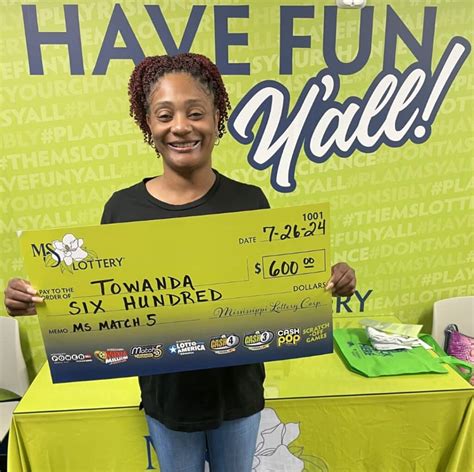 Vicksburg Woman Won Mississippi Lottery