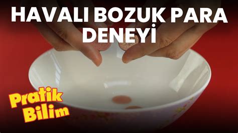 Havalı Bozuk Para Deneyi Pratik Bilim S1E21 Da Vinci YouTube