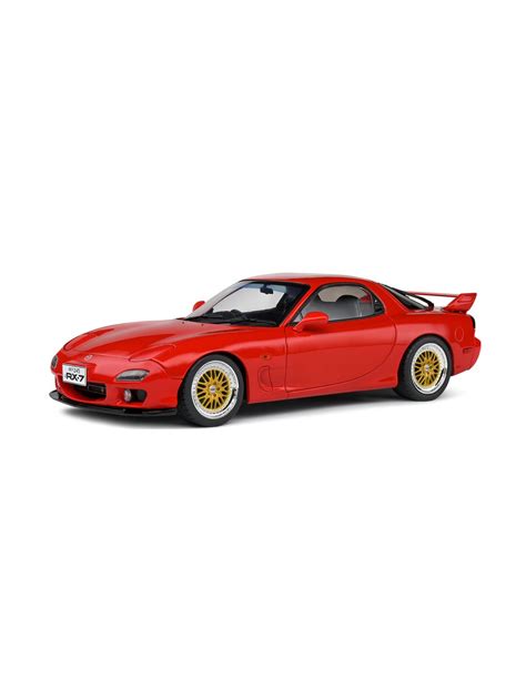 Voiture Miniature Mazda Rx7 Fd Rs 1994 Rouge 118 S1810602 Solido