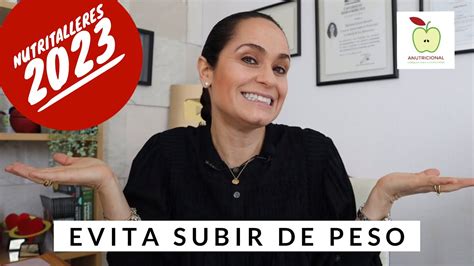 Tips Para No Subir De Peso En Las Fiestas Decembrinas🎄 Nuevos Nutritalleres Para El 2023 Youtube