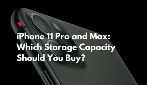 Which Iphone 11 Pro Storage Capacity Should You Buy — 64gb 256gb Or 512gb Iphone Hacks 1