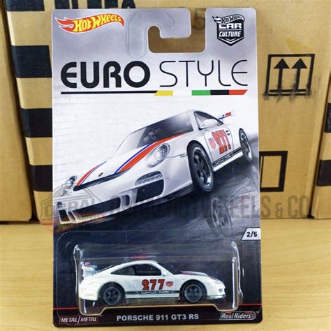 Jual Hot Wheels Euro Style Porsche GT RS Shopee Indonesia
