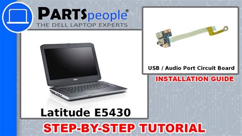 Dell Latitude E P G Usb Audio Port Circuit Board How To