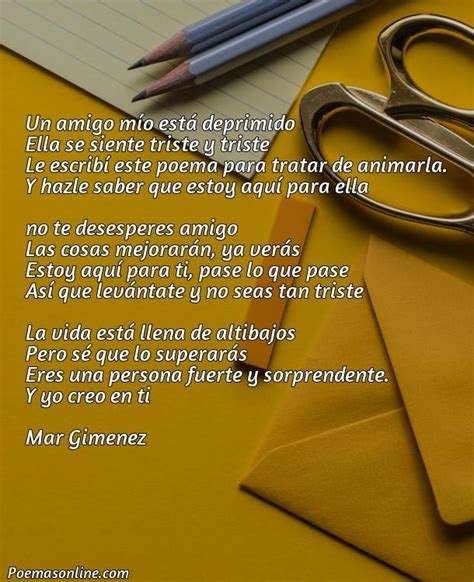 5 Poemas De Animo Para Una Amiga Poemas Online