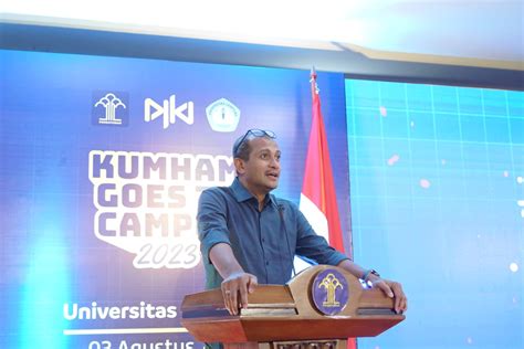 Kemenkumham Goes To Campus Sosialisasikan Kuhp Baru Universitas Lampung