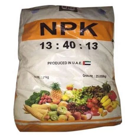 NPK Agricultural Fertilizer Packaging Size 20 Kg Bio Tech Grade At