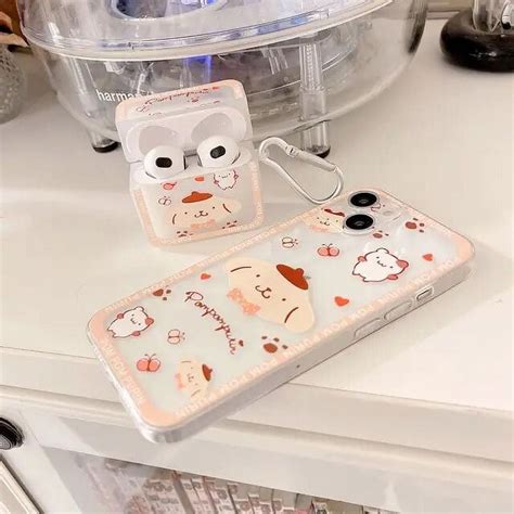 Hello Kitty Kuromi My Melody Cinnamoroll Earphones Case For Apple