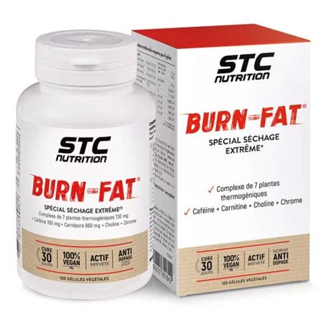 Stc Nutrition Burn Fat Gélules Sechage Extreme Brûle Graisse