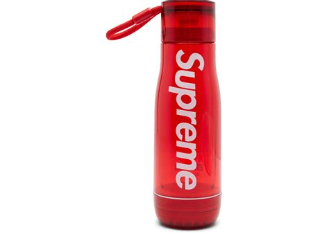 Supreme Zoku Glass Core 16 Oz Bottle Red Ss21 Us