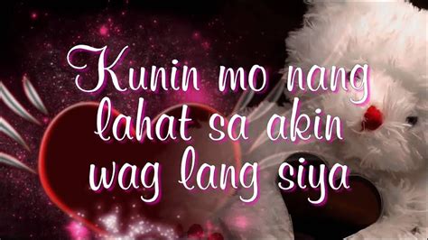 Kunin Mo Na Ang Lahat Sa Akin Angeline Quinto Lyrics Youtube