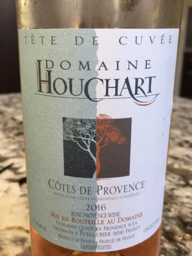 Domaine Houchart T Te De Cuv E Ros Vivino Us