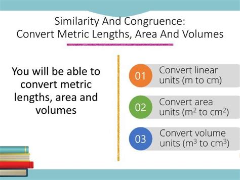 Similarity And Congruence Convert Metric Lengths Area And Volumes